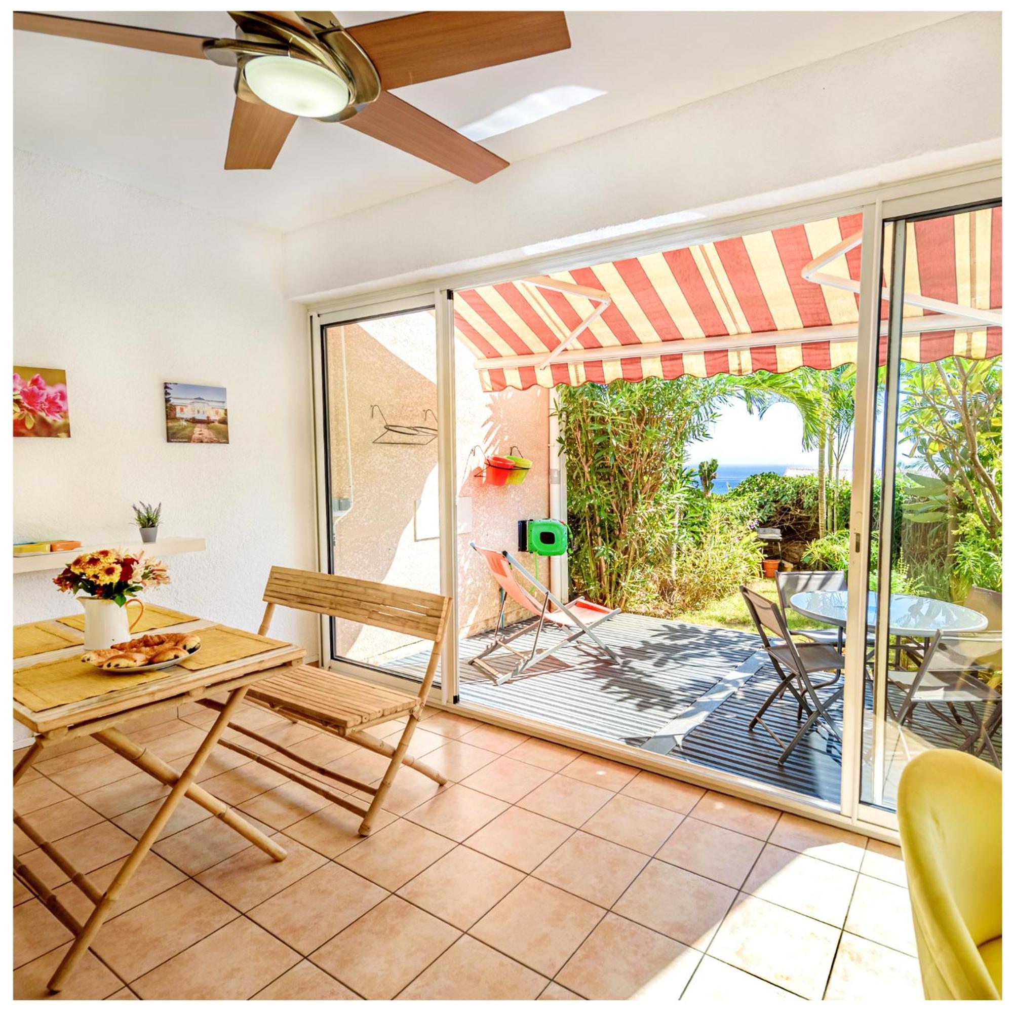Le Jardin Des Tuit Tuit * Vue Mer * Cozy Saint-Leu Extérieur photo